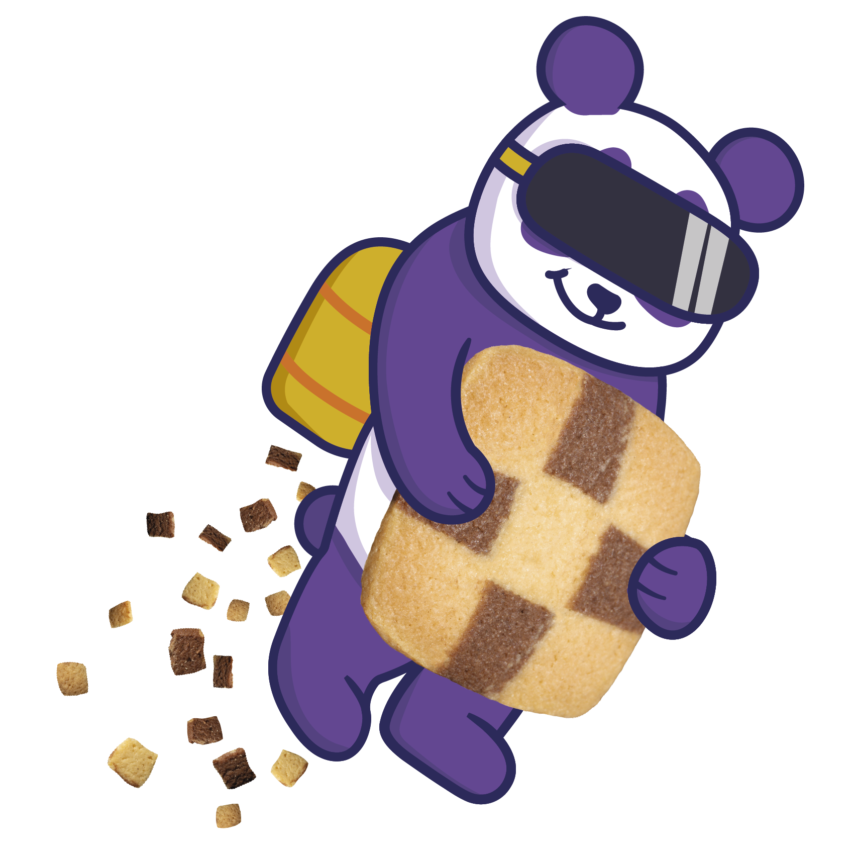 Kinderen die koekjes eten